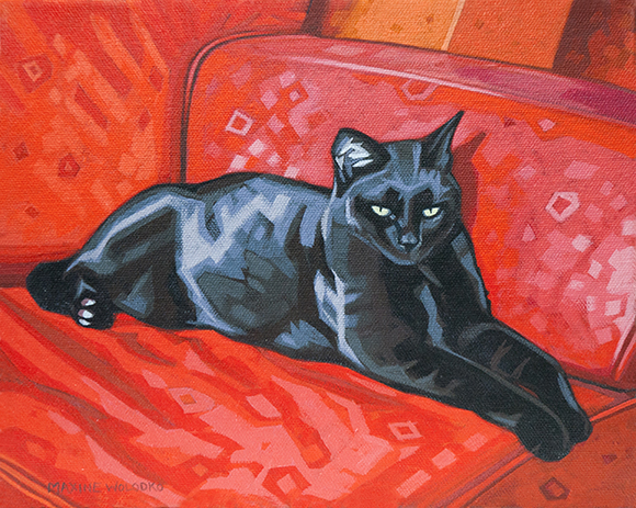 Red-Couch-and-Black-Cat_8x10_lo-res